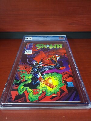 Spawn #1 1992 1st Appearance of Spawn Todd McFarlane Image Comics CGC 9 ...