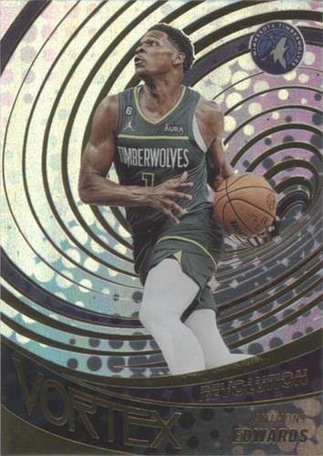 2022-23 Panini Revolution - Vortex Anthony Edwards #7 Cosmic /99 