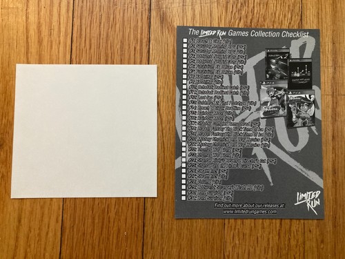 Limited Run Games POSTCARD/STICKER SINGLES - You Pick / POST ART CARDS LRG - Picture 17 of 108