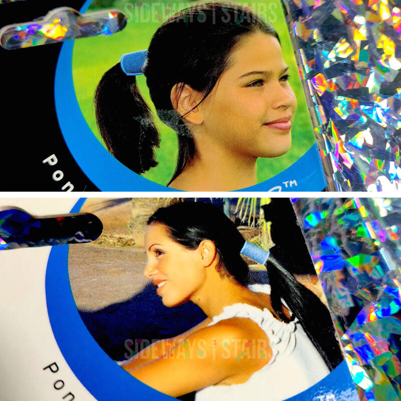 HAIR GLOVE COVERZ ponytail cover sleeve vintage sportswear