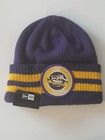 LSU TIGERS New Era 2 Stripe Beanie - New w/ tag