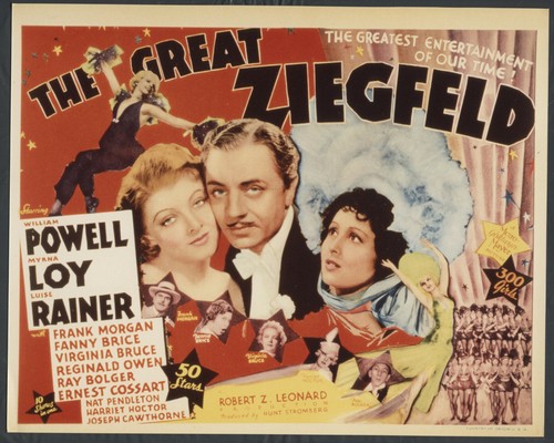 @Col MYRNA LOY WILLIAM POWELL LUISE RAINER FANNIE BRICE The Great ...