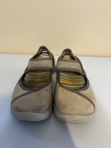 Zapatos cómodos de cuero sin cordones BC42 Dansko Emmy Mary Jane beige tostado para mujer 38 - Imagen 2 de 9