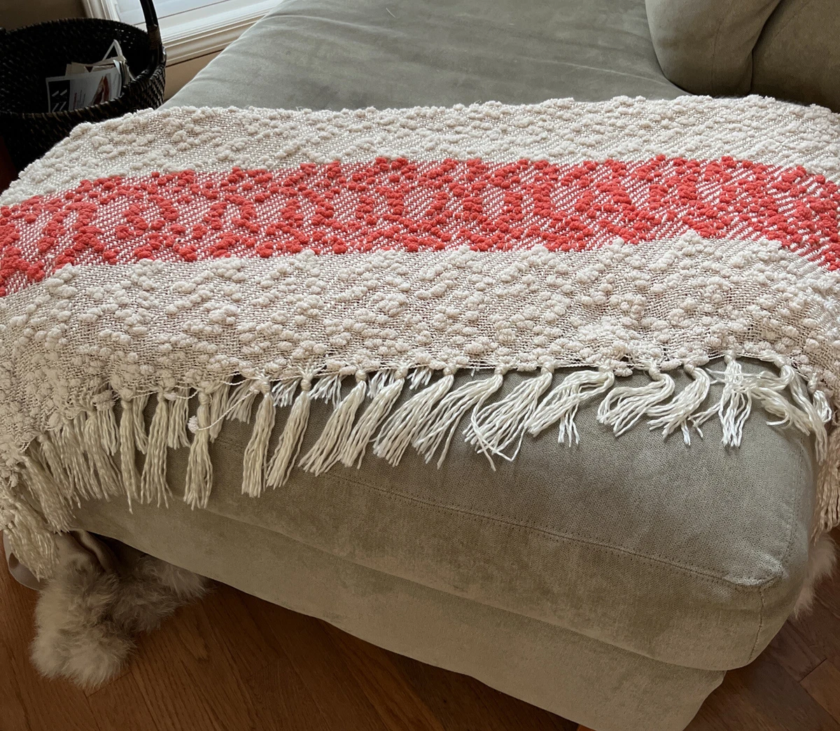 Tangerine throw blanket hot sale