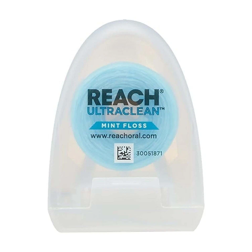 Hilo dental Reach Ultraclean Mint con tecnología Micro-Grooves paquete de 30 yardas 6 Foto 3 de 3