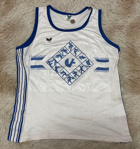 Vintage 1970 - 80 Erima Sport Jersey Size 7 / 50 Made in West Germany