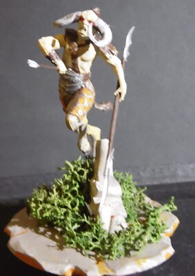 Satyr Warrior - Fantasy Mythology Greece - 3D-FanArt -  1/32/10cm - Unikat***