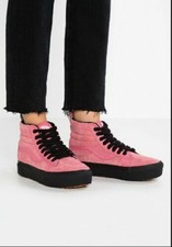 vans platform rose