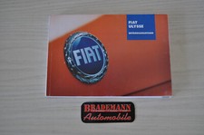 Fiat Ulysse 179 ORIGINAL Betriebsanleitung Bedienungsanleitung