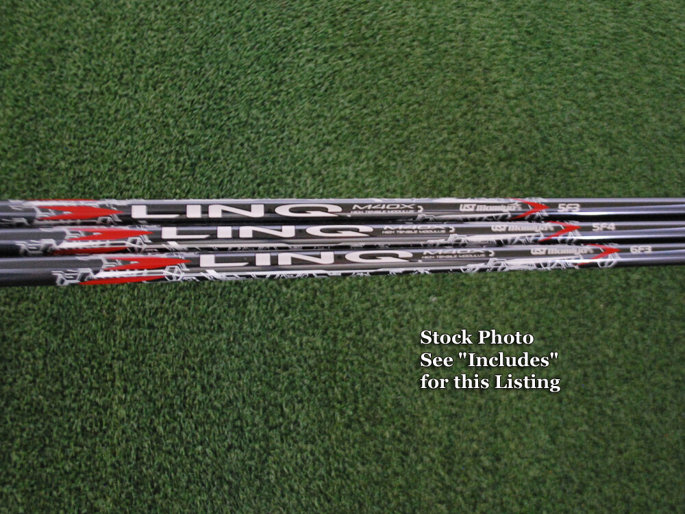 UST Mamiya LIN-Q M40X Red Driver Shaft LINQ w/installed Adapter
