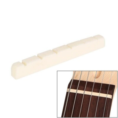42 mm Schlitz Knochen E-Gitarre Mutter Ersatz für Fender Tele Teile