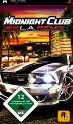 Playstation Sony PSP MIDNIGHT CLUB LA REMIX