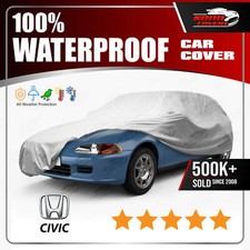 Fits Honda Civic Hatchback 1992-1995 Car Cover - 100 Waterproof Breathable