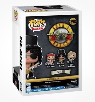 Funko Pop Rocks 398 Guns N' Roses Slash Shirtless Vinyl