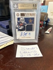 2020 Panini Encased - Vaulted Veteran Material Signatures Amari Cooper /15