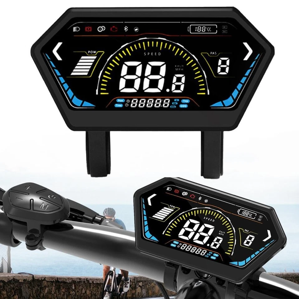 4 5 Inch Smart Ebike LCD Display with Waterproof Compatibility Features - Image 2 of 4