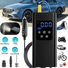 Air Pump Tire Inflator Portable Air Compressor Air Pump for Car Bike motorcycle