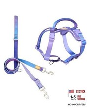 Freedom No Pull Martingale Dog Harness  Leash Set, Front Clip Adjustable