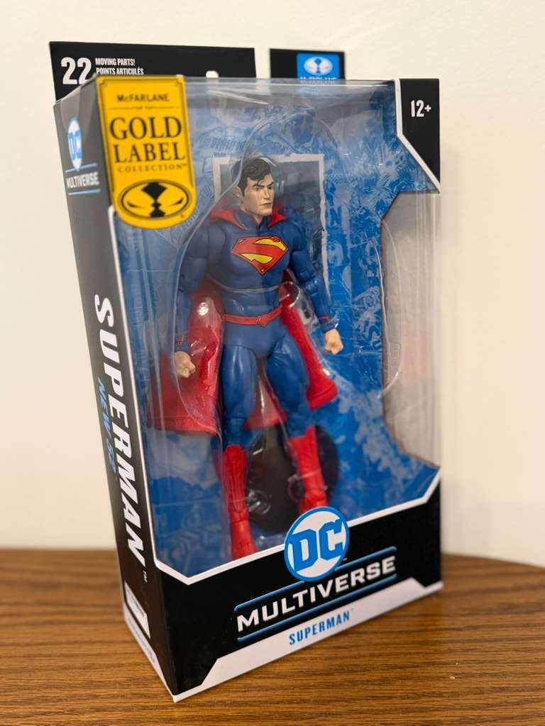 McFarlane DC Multiverse Superman New 52 Gold Label 7" Target Exclusive 2025 NEW