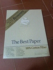 Southworth 100% Cotton Fiber Resume Paper Ivory 24 lb. Bond Finish R14ICF