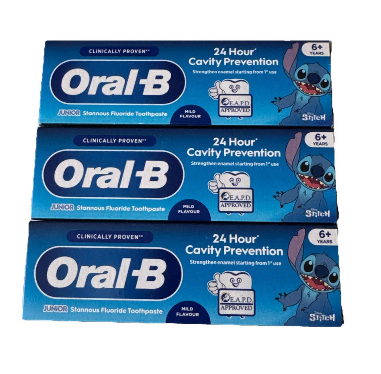 Oral B Junior Toothpaste 75ml x2 Mild Flavour New Free UK P&P - Image 3