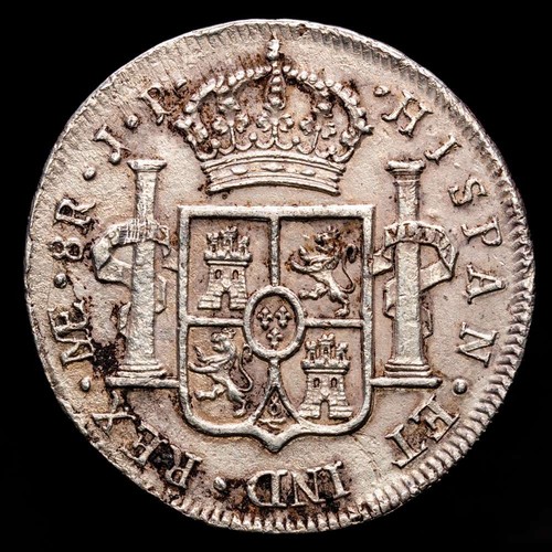 Fernando VII (1808-1833). 8 reales. 1811. Lima. J.P. (Cal-1243). Ag. 27,00 gramo - Imagen 3 de 3