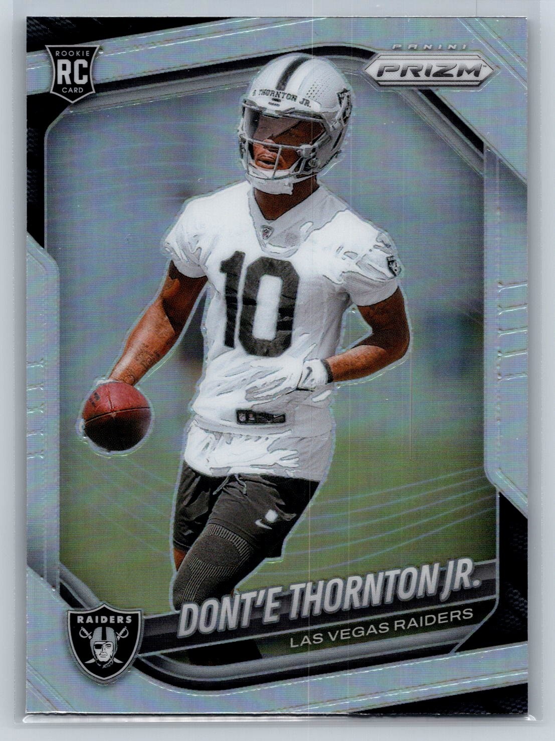 2025 Panini Prizm Dont'e Thornton Jr. #369 Silver