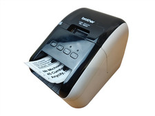 Brother QL-800 Label Printer USB Built-in Cutter 300x600dpi with Cables