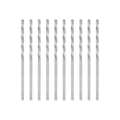 10pack 1.75mm High Speed Steel Drill Bits Fully Ground 52mm Length Drill Bit