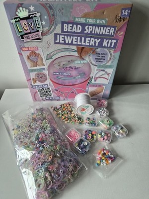 Schmuckherstellungsset Perlen Spinner Mädchen Geschenk Spielset Armbandherstellung Set Neu