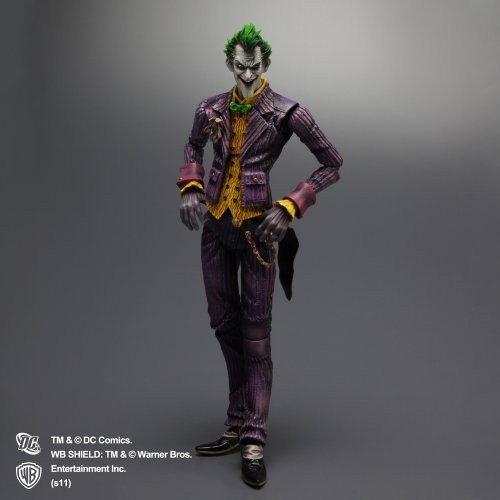Batman TM Arkham Asyl Play Arts Kai Joker PVC bemalte Actionfigur Japan - Bild 5 von 6