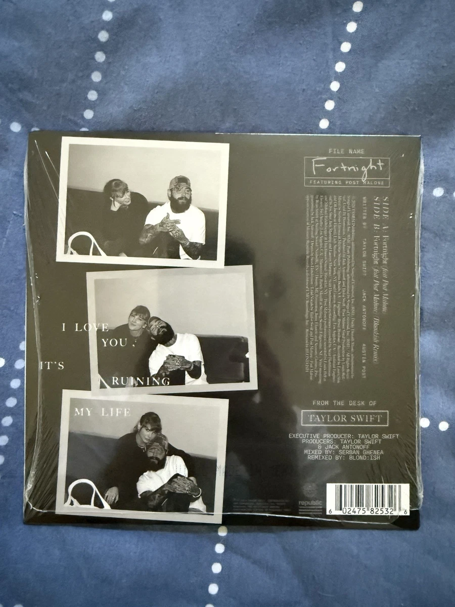 7" Vinyl Single Taylor Swift & Post Malone - Fortnight