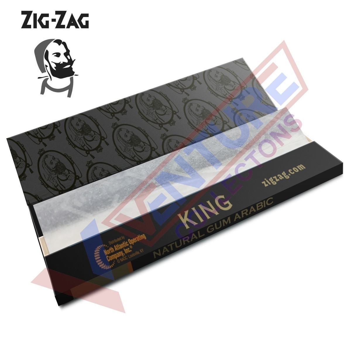 Zig Zag Black King No 429 Rolling Papers 12 Booklet (32
