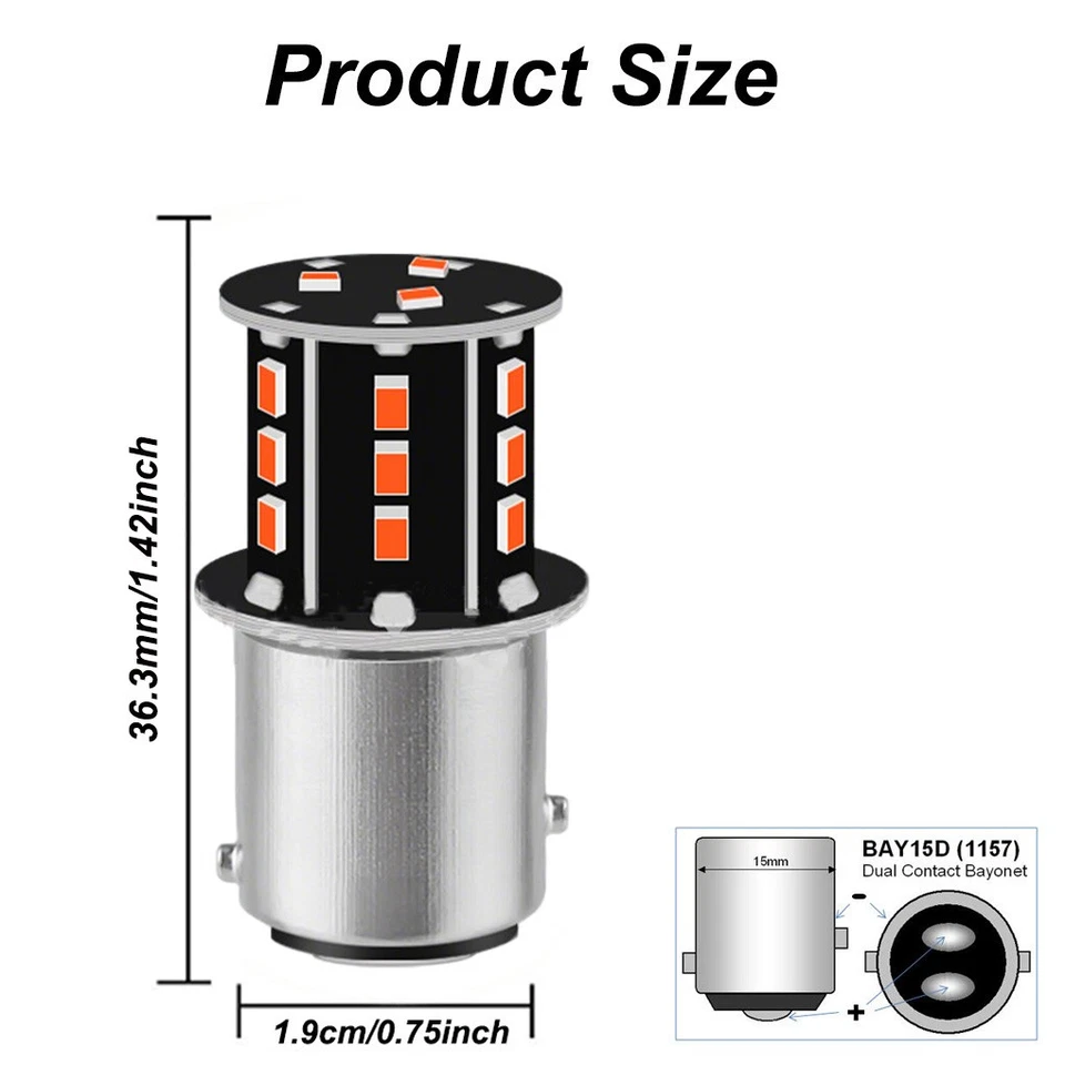 LED Rojo 6v para Bombilla Luz Trasera HONDA S90 SL100 SL125 SL70 SL90 SS125 Scooter Foto 2 de 4