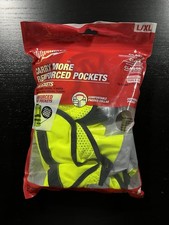 Milwaukee Performance Lxl Yellow Class 2 High Visibility Safety Vest 48-73-5042 Milwaukee Performance Lxl Yellow Class 2 High Visibility Safety Vest 48-73-5042