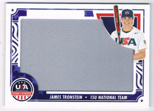 3/49 Panini 2024 USA Stars & Stripes James Tronstein #JM-TRO Jumbo Jersey Relic