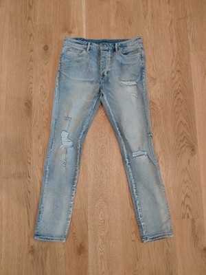 Men's Ksubi Chitch jeans Straight Size 33'' Blue Denim