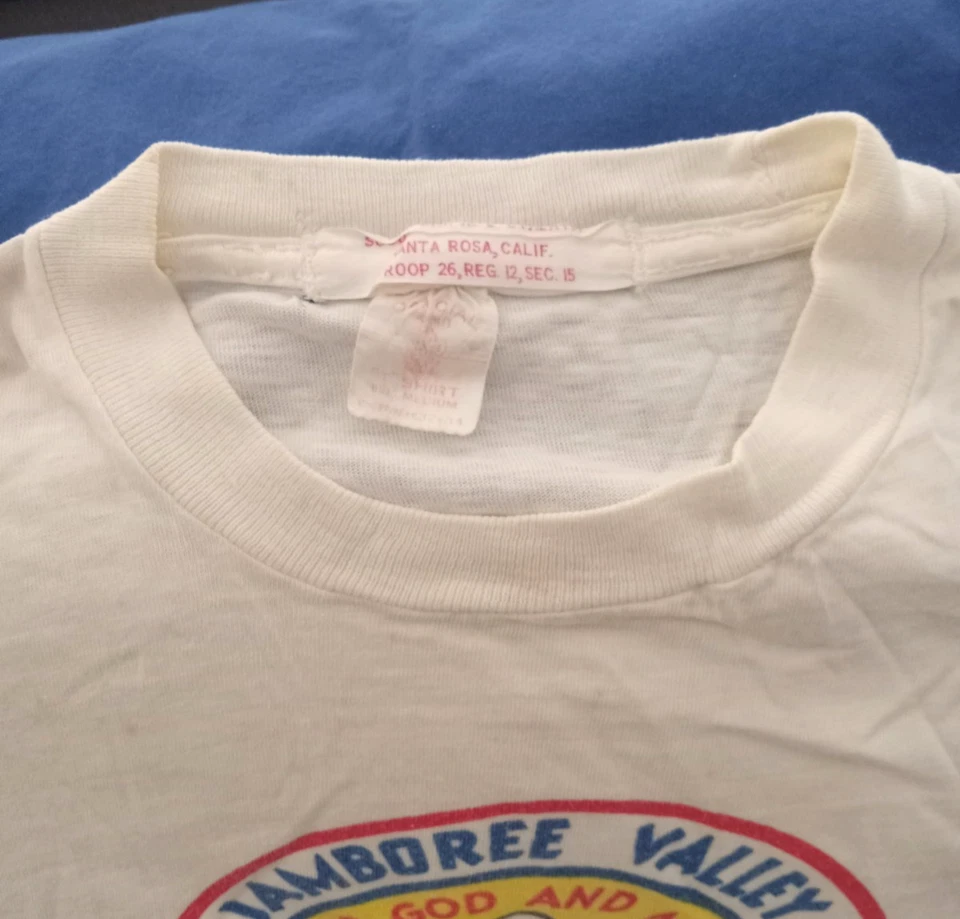 Camiseta Boy Scout Jamboree Valley Forge PA 1957 para niño pequeña Foto 4 de 4