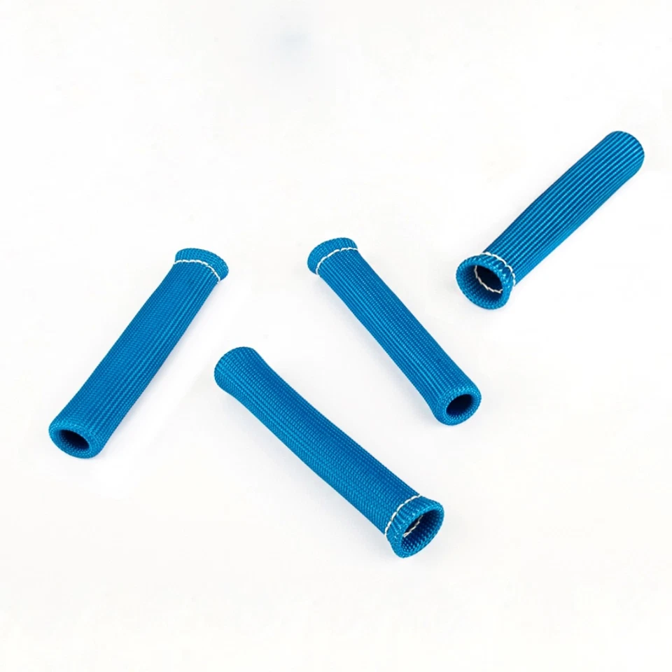 4 uds bujía coche alambre funda protectora escudo térmico cubierta azul para MAZDA Foto 2 de 4
