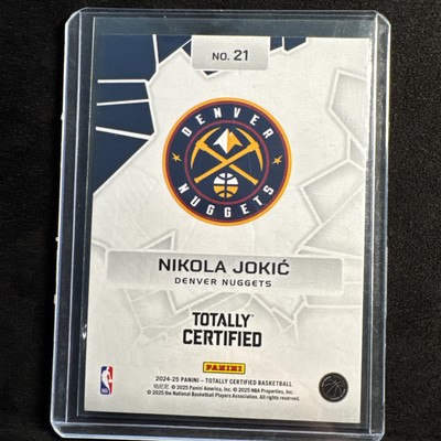 2024-25 Totally Certified Nikola Jokic Rock the Rim Silver