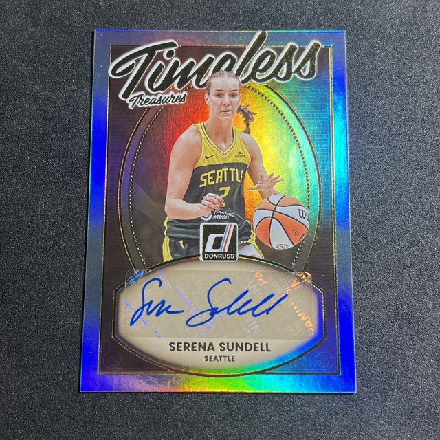 SERENA SUNDELL Auto Timeless Treasures 2026 Panini Donruss WNBA TTS-SS