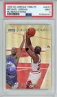 1998 -MICHAEL JORDAN- PSA 9 UD MJ Reflections Tribute NBA Basketball Card #MJ81