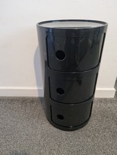 Kartell Componibili  3 Tier storage unit , an iconic piece of Italian design 