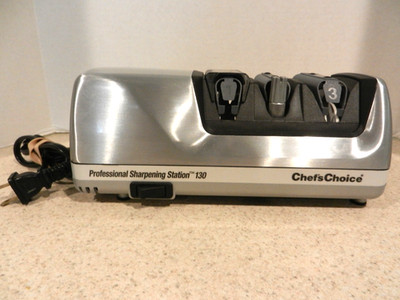Chefs Choice Professional Sharpening Station Model 130 Electric Knife Sharpener