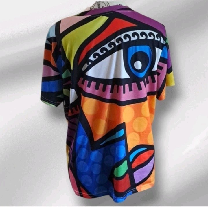 Funky Abstract Eye Tee - image 2