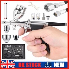 Cake Airbrush Decorating Kit - Airbrush, Compressor W/ 0.3mm/0.5mm/0.8mm Nozzle