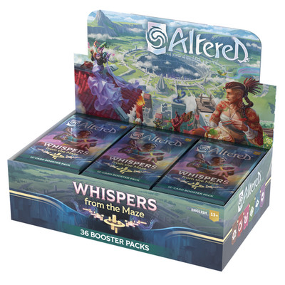 Altered TCG Whispers From The Maze Display 36 Boosters NEW/ENGLISH