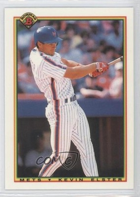 1990 Bowman Factory Set Collector's Edition (Tiffany) Kevin Elster #137 0g4