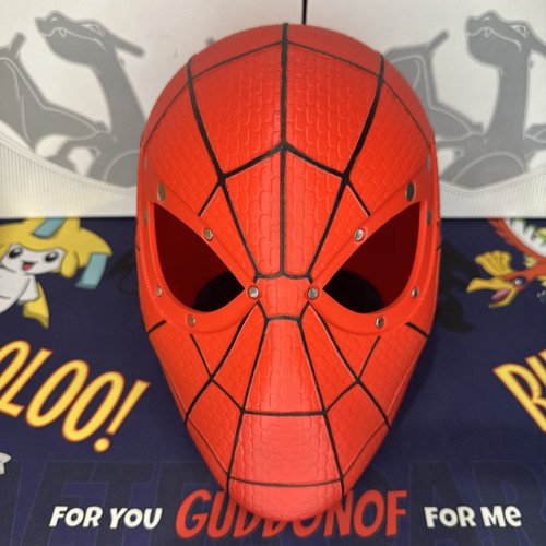 🎃Maschera Casco Cosplay Giorno Nuovo Spider-Man Taglia Adulto Indossabile o Espositore - Foto 7 di 8