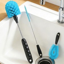 3 Pack Water Bottle Brush Setfruit And Vegetable Cleaning Brusheslong Handle 3in